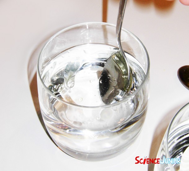 Le premier mélange eau + huile ScienceJunior.fr